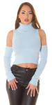 Sexy Koucla Crop Jumper with cut outs Einheitsgroesse