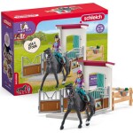 Schleich Horse Club 42709 Box pre kone Lisa a Storm