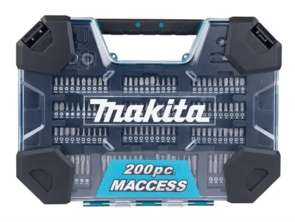 Sada vrtákov a skrutkovacích bitov MAKITA 200 dielov (E-22610)