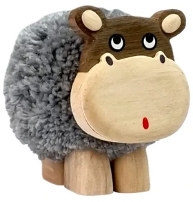 2Kids Toys Drevená figúrka XL pompon Hroch (2D98003)