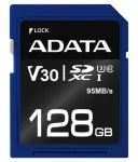ADATA Premier Pro 128GB SDXC / UHS-I / U3 / V30 / CL10 / R: 95MBs / 60MBs (ASDX128GUI3V30S-R)