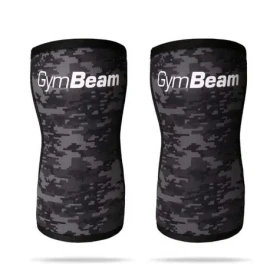 Neoprénová bandáž na koleno Conquer Camo - GymBeam (L, multicolor) (81442-3-L)