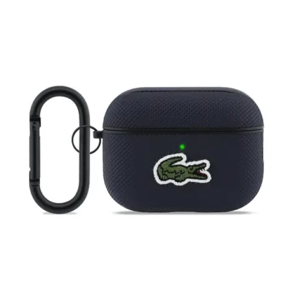 Lacoste Petit Pique Croc Logo Patch Puzdro pre AirPods Pro 3 Blue (57983128168)