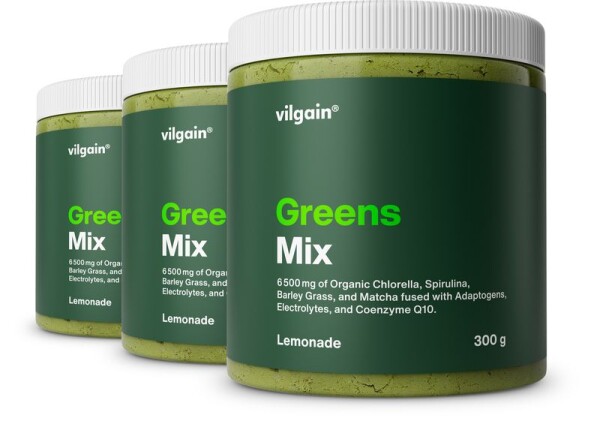 Vilgain Greens Mix – 3× limonáda 300 g