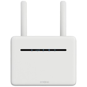 STRONG 4G+ LTE Router 1200 biela / 4G LTE Router / 2.4GHz - 300Mbps / 5GHz - 867Mbps / 1x WAN / 1x SIM slot (4G+ROUTER1200)