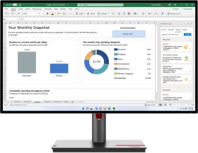 Lenovo LENOVO ThinkVision P27h-30 27" QHD, USB-C-Dock Monitor