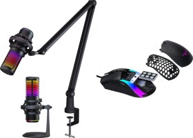 PREYON Mikrofon Osprey Scream (POS43B) + Mysz Preyon Hawk Customizable (PHC27B)