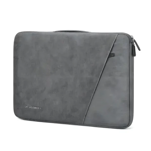 Wozinsky WTNP-17G šedá / Taška na notebook / 17" / výsuvné držadlo