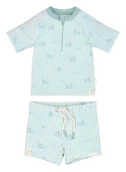 Little Dutch Ocean Adventure veľ. 62/68 / Detské plavky 2-dielne / krátky rukáv (CL26038451LD)