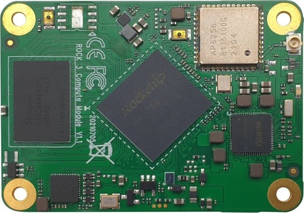 Allnet Radxa CM3 Model A Rock3 RK3566 Compute module 1GB RAM /8GB EMMC, Wifi+BT, RM116-D1E8W2
