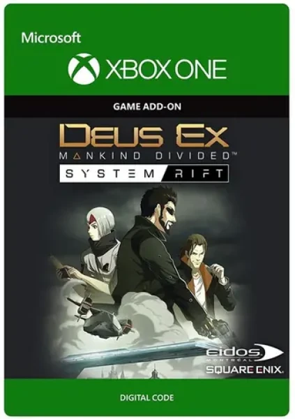 XONE Deus Ex Mankind Divided: System Rift / Elektronická licencia / Add-on (G3Q-00241)