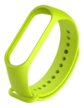Beline silikónový pásik pre XIAOMI Mi Band 5/6/7 limetková / Opasok / silikónový