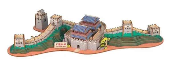 Woodcraft Drevené 3D puzzle Veľká čínsky múr