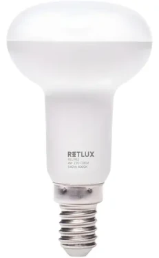 Retlux RLL 682 / LED Filament žiarovka / R50 E14 Spot / 4W / 540 lm / 4000K - studená biela