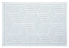 Spirella CUBO kúpeľňová predložka 50 x 80 cm biela / bavlna / protišmyková
