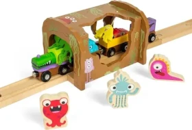 Bigjigs Rail Drevený tunel Príšerky