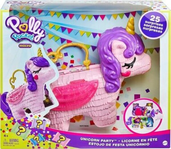 Mattel Polly Pocket Jednorožec s prekvapením