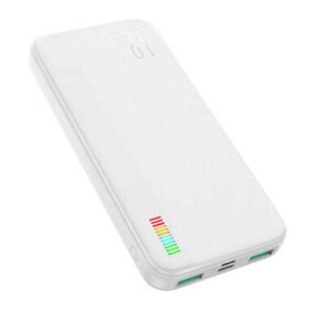 Joyroom JR-T016 biela / Power Bank / 10000mAh / 2xUSB- A / 2.4 A (JR-T016 White)