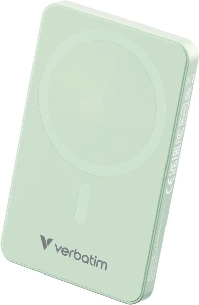 Verbatim Verbatim Essential Power Bank magn.wirel. 5000mAh grün. 32226