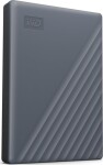 WD WD My Passport WDBRMD0040BGY-WESN - Festp - verschlusselt - 4 TB - extern (tragbar) - USB 3.2 Gen 1 - 256-Bit-AES - Silicon Gray