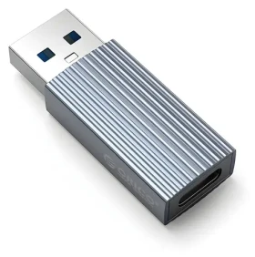 Orico AH-AC10 sivá / Adaptér / USB-C - USB-A / USB 3.1