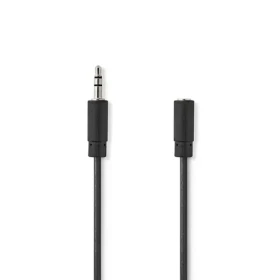 Nedis Stereo Audio kábel jack 3.5 mm (M) - jack 3.5 mm (F) 1.00 m čierna (CAGL22050BK10)