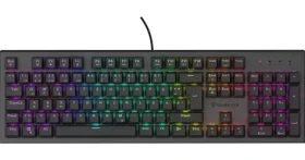 Genesis Thor 303 DE Outemu Brown čierna / Herná klávesnica / mechanická / podsvietenie / USB / 1,8 m kábel (NKG-2178)
