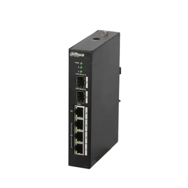 Dahua PFS3206-4P-96 / Switch / 1000Mbps / 4x RJ-45 / 2x SFP / PoE (PFS3206-4P-96)