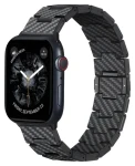 Pitaka Carbon Fiber Link Band Retro / Remienok / Apple Watch 42/44/45/49 mm / karbónové vlákno (AWB2311)