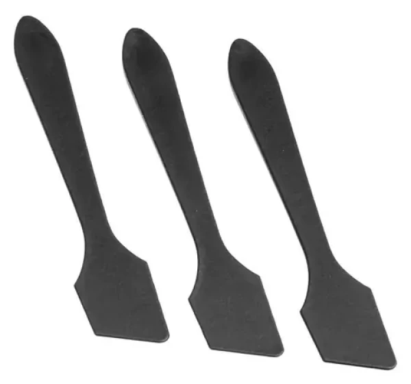 Thermal Grizzly TG-AS-3 / Špachtľa na teplovodivú pastu / 3 ks / plast / čierna (TG-AS-3-50)