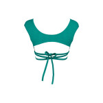 Style Vroni Top Bikini - vrchný diel 8788-1 aquatic green - RosaFaia 850 aquatic green 38E/F