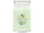 Yankee Candle Signature Cucumber Mint Cooler veľký pohár 567g / doba horenia až: 90h (5038581151106)