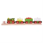 Bigjigs Rail Dinosaurie vláčik + 3 koľaje