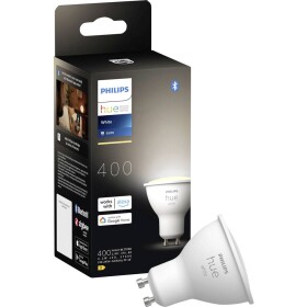 Philips Hue LED žiarovka 23017000 En.trieda 2021: E (A - G) HueW GU10 teplá biela En.trieda 2021: E (A - G); 23017000