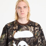 Tričko A BATHING APE Tree Edge Camo Ape Face Relaxed Fit Tee UNISEX Brown M