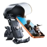 Joyroom JR-ZS526 Držiak telefónu na bicykel/motorčeku/skúter so slnečnou clonou čierna (6956116747428)