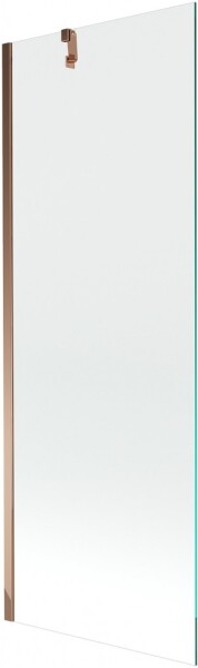 MEXEN/S - Next vaňová zástena FIX 70x150, transparent, růžové zlato 895-070-000-00-00-60