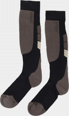 Pánske lyžiarske ponožky Outhorn OTHAW22UFSOM010 hnedá hnedá