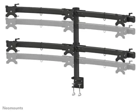 Neomounts TIS FPMA-D700D6 / stolný držiak pre 6 monitorov / veľkosť 19-27" / VESA 75x75-100x100 / nosnosť 8kg (FPMA-D700D6)