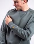 Carhartt WIP Chase Sweat Velvet Green/Gold M
