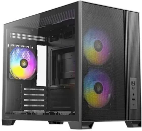Antec Flux M čierna / Skriňa / Micro-ATX / Mini-ITX (0-761345-10253-7)