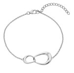 Hot Diamonds Strieborný dámsky náramok s diamantom Sleek DL693