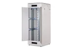 Digitus Unique 42U šedá / Stojanový rozvádzač / 19" / 800x1000mm / nosnosť 800kg / sklenené dvere (DN-19 42U-8/10-1)