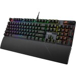 Asus ROG STRIX SCOPE II čierna / herná klávesnica / mechanická / drôtová / spínače ROG NX Snow / US (90MP036A-BKUA01)