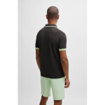 Pánske polo tričko BOSS Paddy 1 Charcoal regular fit black (50512995-016) S
