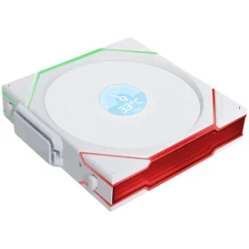 Lian Li UNI FAN TL Wireless LCD Fan Reverse Blade biela / 120mm / Fluid Dynamic Bearing / 31 dB @ 1900 RPM / 54.3 CFM (12RTLLCD1W1W)