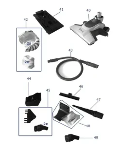 Polti Náhradná hadica pre parné mopy Polti Vaporetto 3 CLEAN, SV220 a SV240 (M0006951)