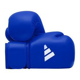 Boxerské rukavice Adidas schválené na turnaje len v modrej farbe 10 oz