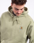 Carhartt WIP Hooded Nelson Sweat Gentle Green garment dyed S