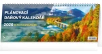 NOTIQUE Stolový kalendár Plánovací daňový s fotografiami 2026, 33 x 12,5 cm (PGS-35308)